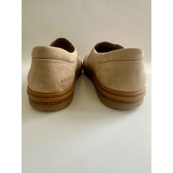 New Birkenstock Bend Low Suede Slip-on Shoes Men\'s Size 41 (US 8-8.5) Taupe NWT main image 6